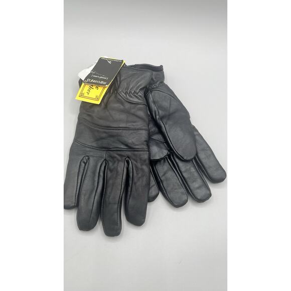 St John’s Bay Men’s Genuine Italian Leather Fleece Lined Men’s Size Large Gloves - Picture 1 of 8